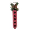 Holiday Living Suspended Christmas Decoration Red/Green/Black 8-in x 27-in