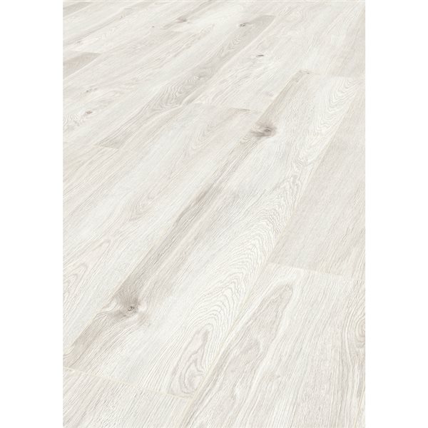 Liquidefense 7 56 In W White Oak Smooth, White Wood Laminate Flooring