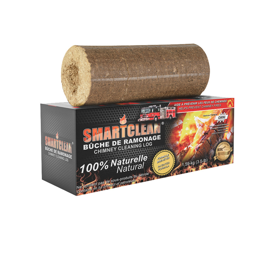Image of SmartClean Natural Chimney Cleaning Log - 3.5 lb