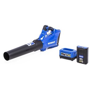 Kobalt 40V Leaf Blower W/1 X 2.5AH Battery And 2A Charger