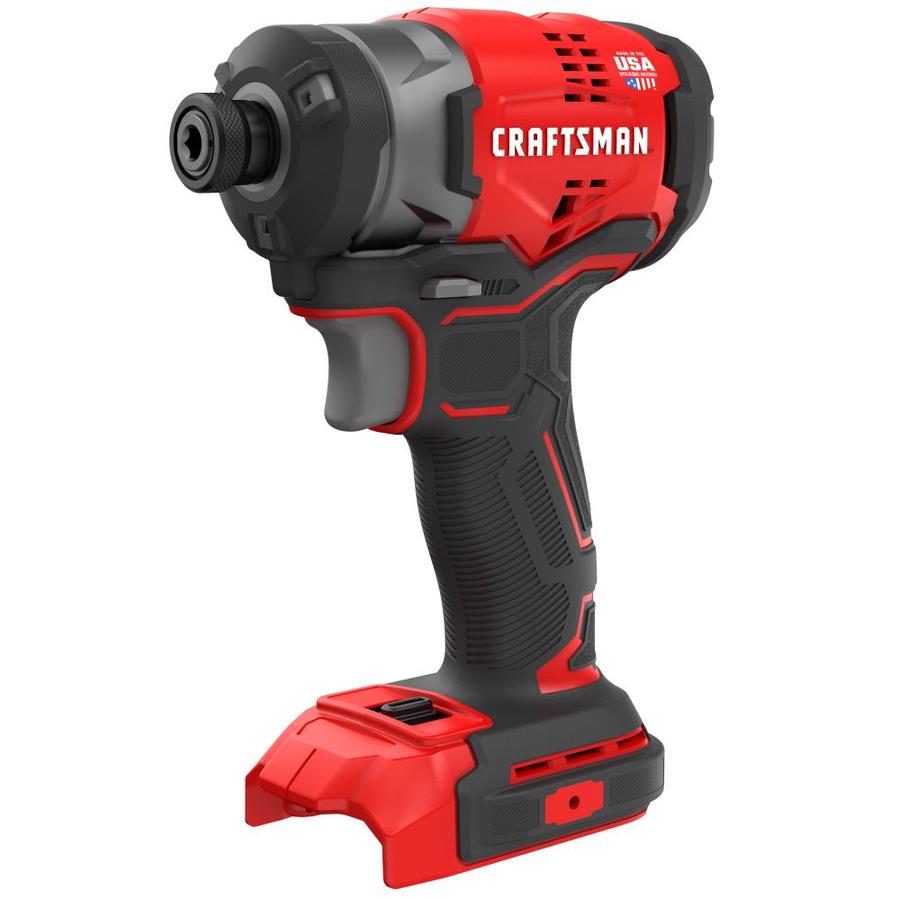 CRAFTSMAN 20-Volt Max Variable Speed Brushless Cordless Impact Driver (Bare Tool)