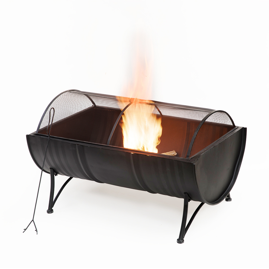 Image of Infinity 23-in x 35.5-in x 20.9-in Outdoor Fire Pit