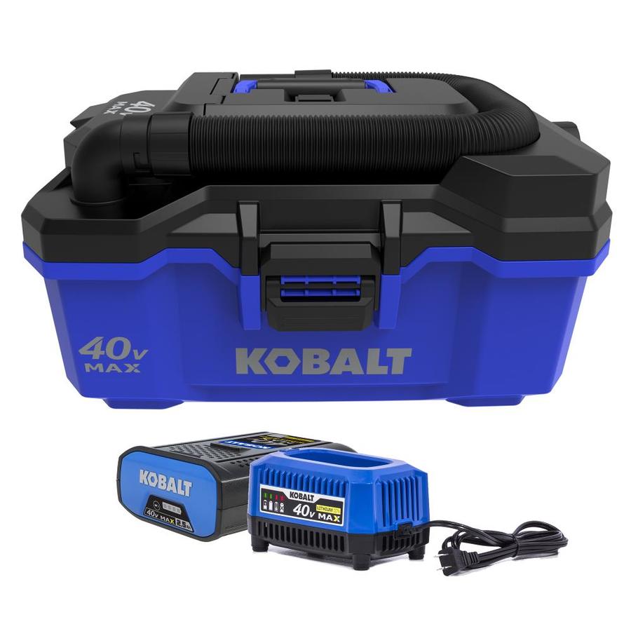Kobalt 40V Wet Dry Vacuum W/1 X 2.5AH and 2A Charger