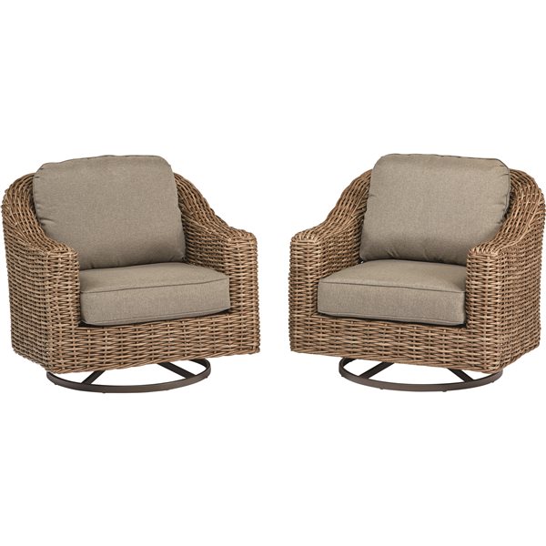 Wicker Swivel Dining Chairs, Swivel Patio Dining Chairs Canada