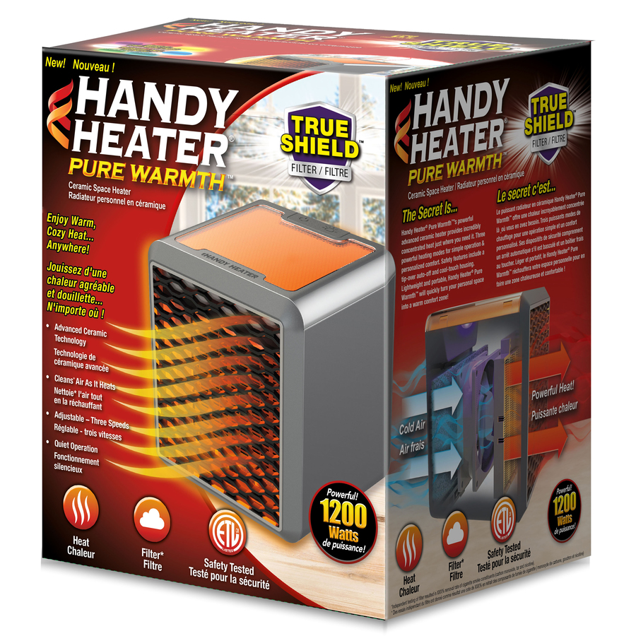 BELL + HOWELL Handy Heater Pure Warmth