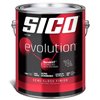 SICO White Semi-gloss Latex Interior Paint 3.78-L