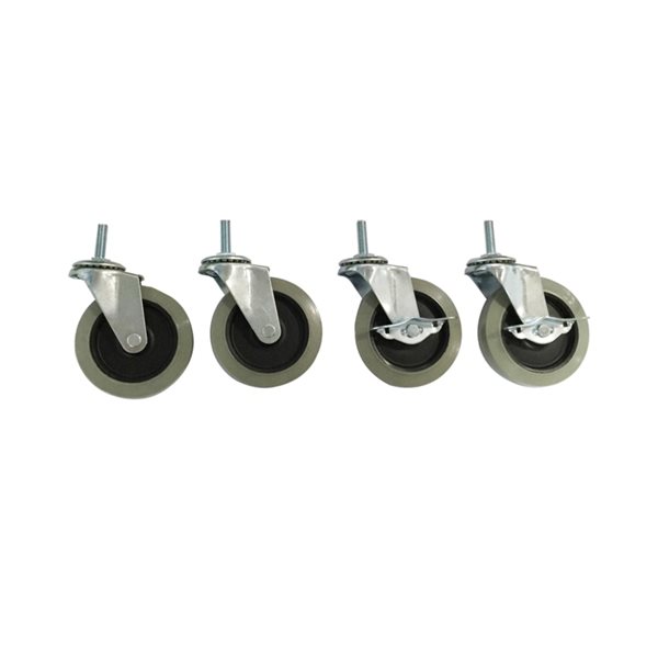 Rubber Swivel Caster, Casters For Hardwood Floors Lowe Scale