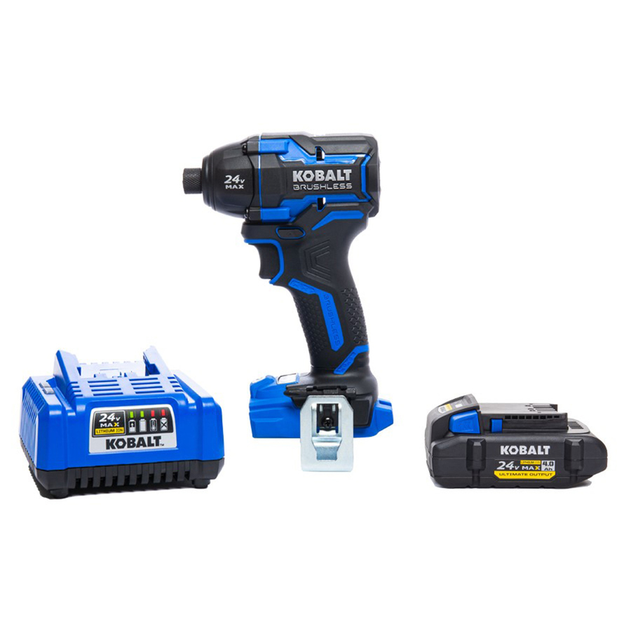 Kobalt 24-Volt XTR Brushless Impact Driver Kit (battery and charger included)