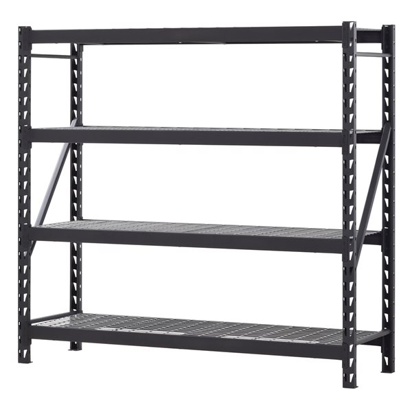 4 Tier Shelving Unit, Muscle Rack Shelving Assembly Instructions
