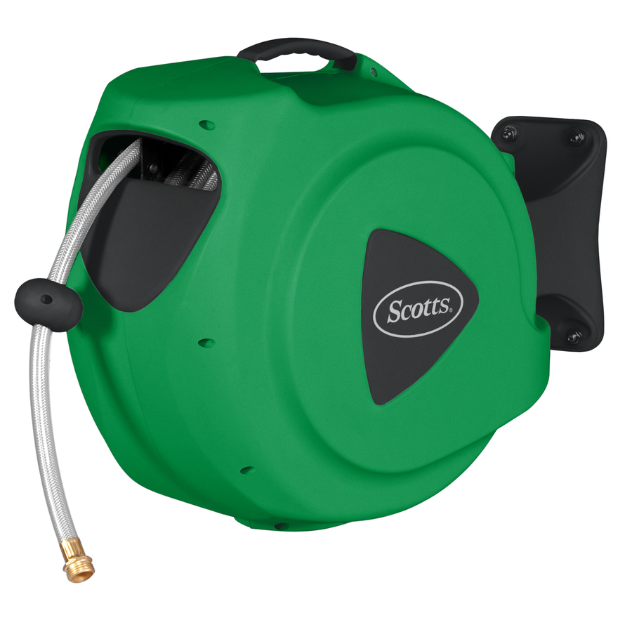 Scotts Auto Water Hose Reel- 98 Ft. x 1/2-in Hose