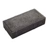 Cobble Lite Rectangle Paver 4-in x 8-in x 2-in Charcoal
