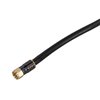 Zenith 12-ft Black RG6 Quad Shield Coaxial Cable