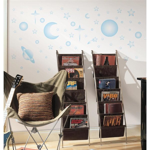 Celestial 258-Piece Peel and Stick Wall Decals 739 x 18 in RoomMates 10 in 
