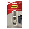 3M Command Large Brushed Nickel Forever Classic Metal Hook