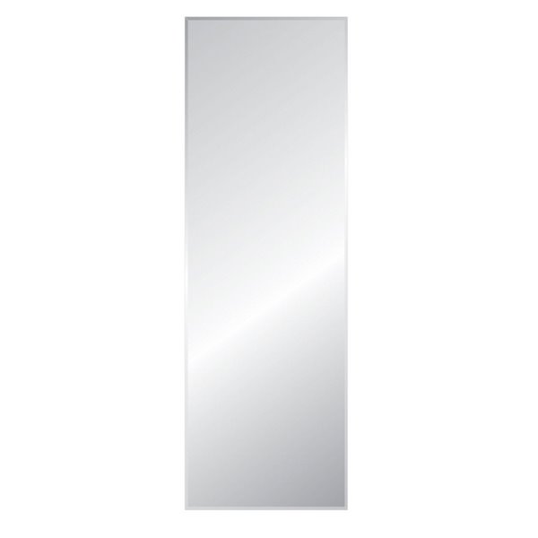 Silver Beveled Rectangle Frameless, Large Rectangular Wall Mirrors Canada