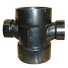 3-in x 1-1/2-in Dia. ABS Sanitary Tee Fitting