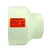 System 636 3-inx2-in Sys 636 PVC-FGV Red Coupling
