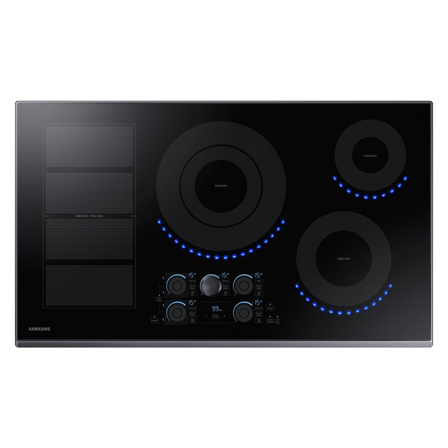 Samsung 36-in 5-Element Smooth Surface Induction Cooktop (Stainless Steel) ENERGY STAR