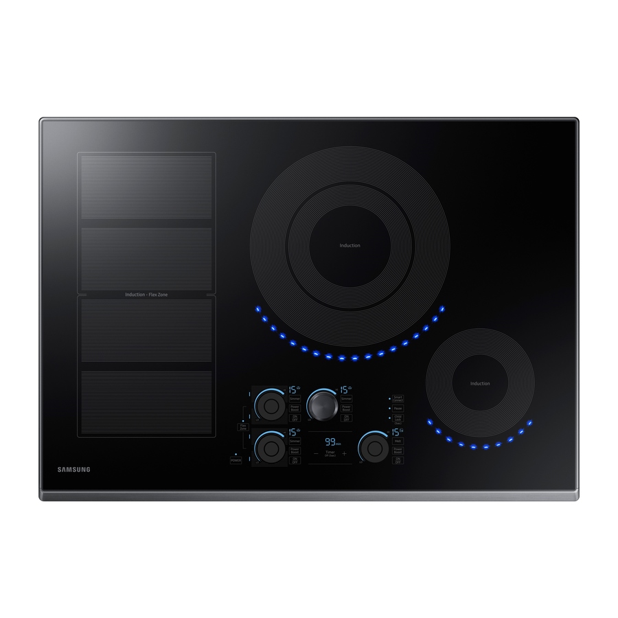 Samsung 30-in 4-Element Smooth Surface Induction Cooktop (Stainless Steel) ENERGY STAR