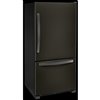 Whirlpool 22.1-cu ft Bottom-Freezer Refrigerator with Single Ice Maker (Fingerprint-Resistant Black Stainless Steel) ENERGY STAR