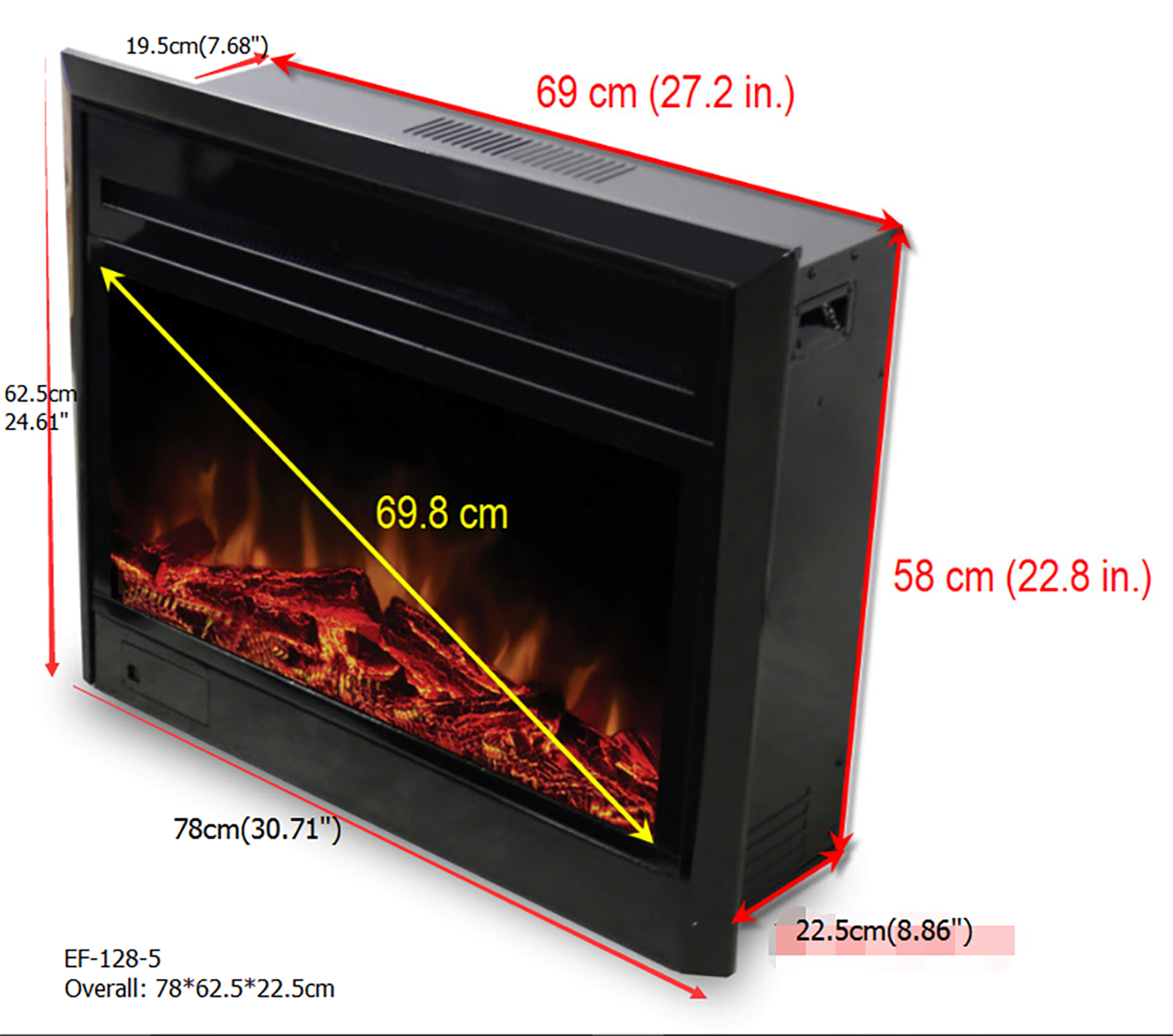 Electric Fireplace Insert, Electric Insert Fireplace Canada
