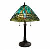 Fine Art Lighting Ltd. Tiffany 24-in Vintage Bronze 2-Light Table Lamp