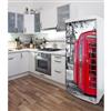 ADzif London  30- in x 70- in Peal and Stick Decal for Refrigerator