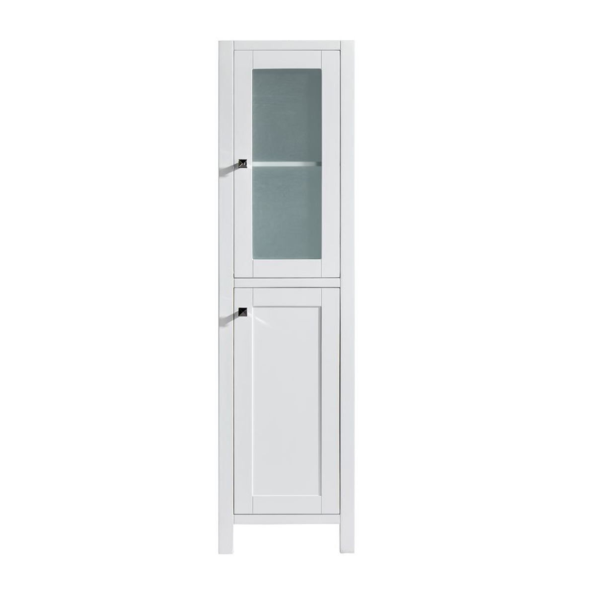 Image of GEF Willow Linen Cabinet, White