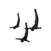 Natural by Lifestyle Brands Wall Divers - 3 PK - Black