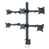 TygerClaw 13-in to 24-in Black 6 Monitor Desk Mount