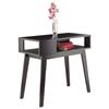 Winsome Wood Thompson 34.83in x 34.02-in Espresso Wood Table
