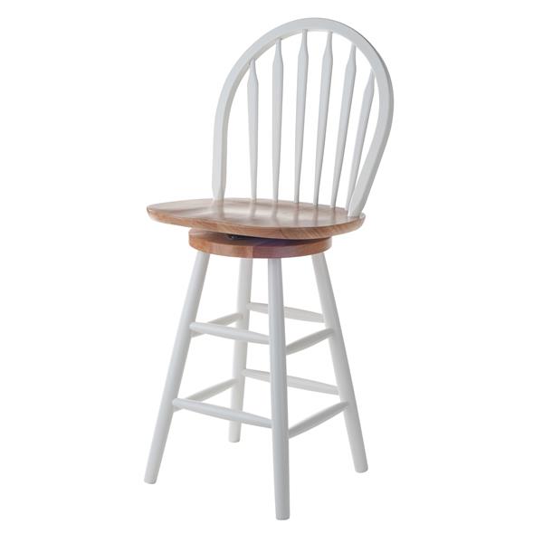 Winsome Wood Wagner Bar Stool 18 In X, Wooden Bar Stools With Backs Canada