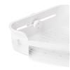 Umbra Flex 7.5-in White Corner Shower Bin