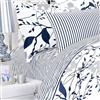 North Home Bedding Cynthia 220-Thread Count Cotton Multiple Colours Twin Sheet Set