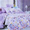 North Home Bedding Pansy Queen 4-Piece Duvet Cover Set