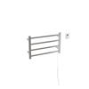 Ancona Gala Stainless Steel 4-Bar Dual Towel Warmer with Timer