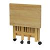 Winsome Wood 24-in x 27-in Honey Wood Foldable Printer Stand