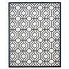 Safavieh AMT416M Amherst Ivory and Navy Area Rug,AMT416M-8