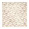 Safavieh Dip Dye Hand-Tufted Wool Beige and Ivory Area Rug,D