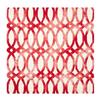 Safavieh Dip Dye Hand-Tufted Wool Ivory and Red Area Rug,DDY