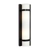 Galaxy 4.25-in W 1-Light Black Modern/Contemporary Hardwired Standard Wall Sconce