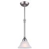 Canarm Ltd ATHENA 7.5-in x 17,25-in x 27-in Pewter Brushed Pendant Light