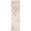 Safavieh Dip Dye Hand-Tufted Wool Beige and Ivory Area Rug - 2-ft x 10-ft