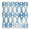 Safavieh Dip Dye Hand-Tufted Wool Ivory and Blue Area Rug,DD