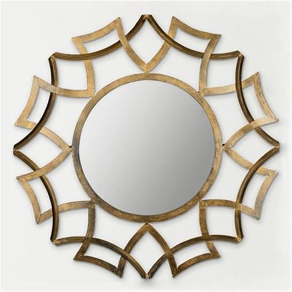Safavieh Inca Sunburst 35 In X, Gold Decorative Mirror Canada