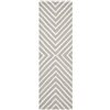 Safavieh Cambridge Silver and Ivory Area Rug - 3-ft x 12-ft