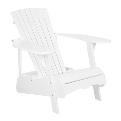 Image of Safavieh 32.7-in x 37.4-in White Mopani Chair