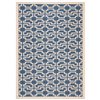 Safavieh Courtyard 11 ft x 8 ft  Blue and Beige Area Rug