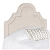 Safavieh Kerstin 53.10-in x 41.70-in Taupe Arched Headboard