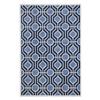 Safavieh Amherst 8-ft x 5-ft Light Blue and Blue Indoor/Outdoor Rug